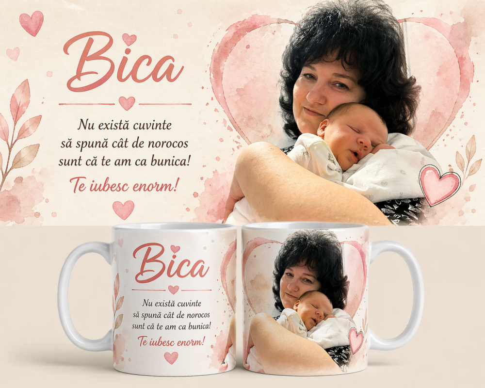 Cană personalizată „Cea mai...