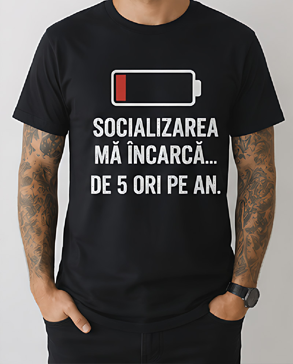 Tricou „Socializarea mă...